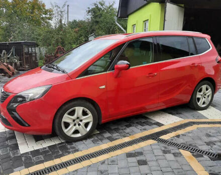 Червоний Опель Zafira Tourer, об'ємом двигуна 1.6 л та пробігом 320 тис. км за 8300 $, фото 1 на Automoto.ua