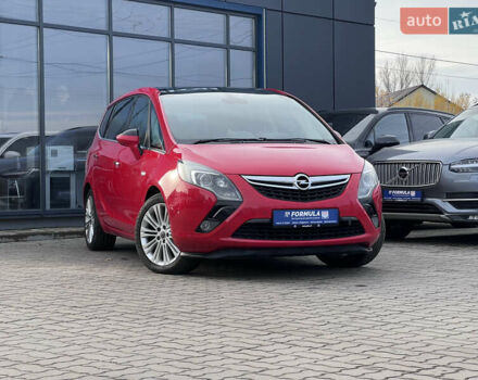 Червоний Опель Zafira Tourer, об'ємом двигуна 2 л та пробігом 199 тис. км за 10490 $, фото 1 на Automoto.ua