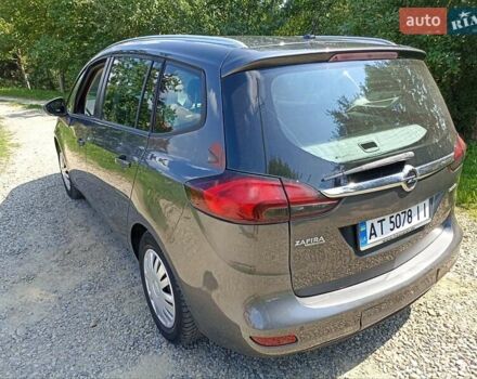 Сірий Опель Zafira Tourer, об'ємом двигуна 1.4 л та пробігом 262 тис. км за 7900 $, фото 19 на Automoto.ua