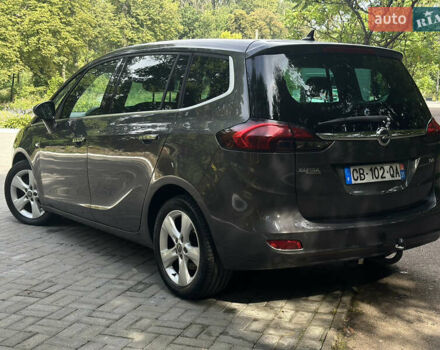 Сірий Опель Zafira Tourer, об'ємом двигуна 2 л та пробігом 219 тис. км за 10470 $, фото 13 на Automoto.ua