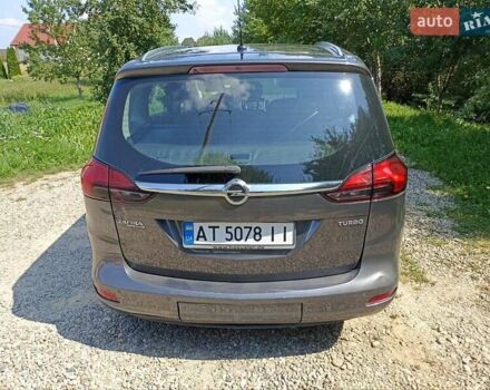 Сірий Опель Zafira Tourer, об'ємом двигуна 1.4 л та пробігом 262 тис. км за 7900 $, фото 23 на Automoto.ua