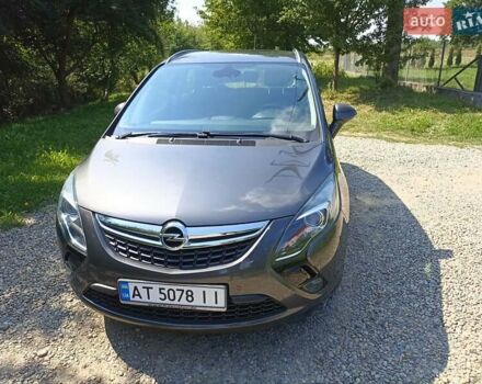 Сірий Опель Zafira Tourer, об'ємом двигуна 1.4 л та пробігом 262 тис. км за 7900 $, фото 25 на Automoto.ua