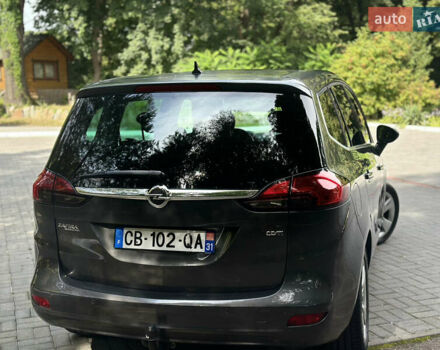 Сірий Опель Zafira Tourer, об'ємом двигуна 2 л та пробігом 219 тис. км за 10470 $, фото 11 на Automoto.ua