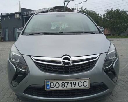 Сірий Опель Zafira Tourer, об'ємом двигуна 1.96 л та пробігом 217 тис. км за 8300 $, фото 6 на Automoto.ua
