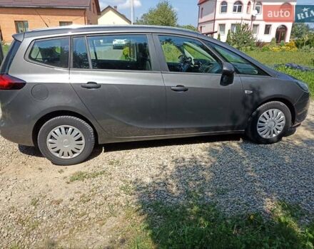 Сірий Опель Zafira Tourer, об'ємом двигуна 1.4 л та пробігом 262 тис. км за 7900 $, фото 22 на Automoto.ua