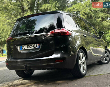 Сірий Опель Zafira Tourer, об'ємом двигуна 2 л та пробігом 219 тис. км за 10470 $, фото 10 на Automoto.ua