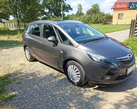 Сірий Опель Zafira Tourer, об'ємом двигуна 1.4 л та пробігом 262 тис. км за 7900 $, фото 20 на Automoto.ua