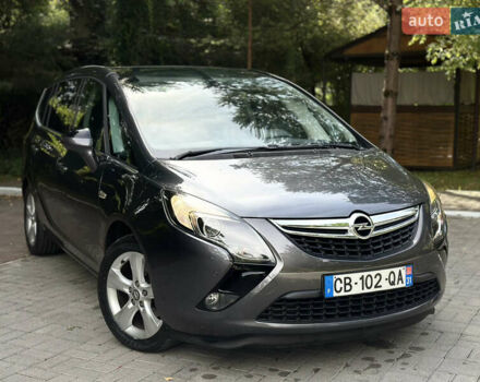Сірий Опель Zafira Tourer, об'ємом двигуна 2 л та пробігом 219 тис. км за 10470 $, фото 18 на Automoto.ua