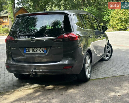 Сірий Опель Zafira Tourer, об'ємом двигуна 2 л та пробігом 219 тис. км за 10470 $, фото 59 на Automoto.ua