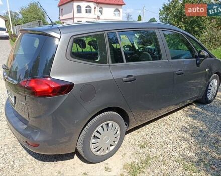 Сірий Опель Zafira Tourer, об'ємом двигуна 1.4 л та пробігом 262 тис. км за 7900 $, фото 21 на Automoto.ua