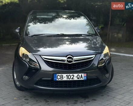 Сірий Опель Zafira Tourer, об'ємом двигуна 2 л та пробігом 219 тис. км за 10470 $, фото 26 на Automoto.ua