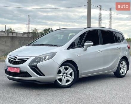 Опель Zafira Tourer 2014 у Дніпро (Дніпропетровську) на Automoto.ua Сірий Опель Zafira Tourer, об'ємом двигуна 2 л та пробігом 180 тис. км за 9300 $, фото 2 на Automoto.ua