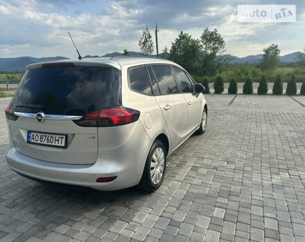 Сірий Опель Zafira Tourer, об'ємом двигуна 2 л та пробігом 320 тис. км за 9200 $, фото 9 на Automoto.ua