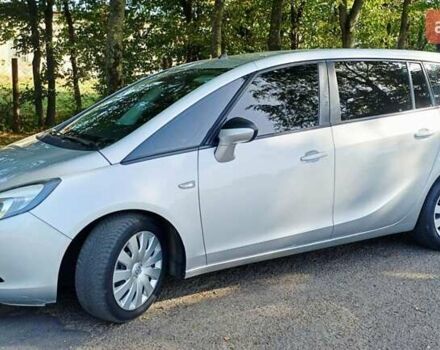 Серый Опель Zafira Tourer, объемом двигателя 2 л и пробегом 201 тыс. км за 11850 $, фото 11 на Automoto.ua