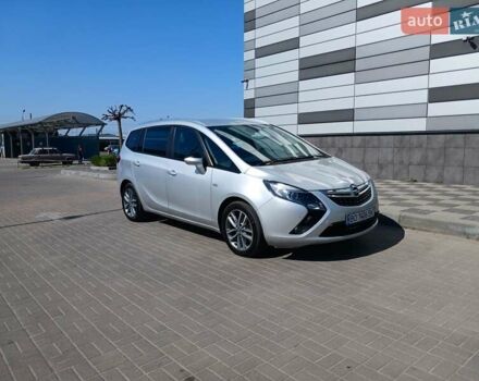 Серый Опель Zafira Tourer, объемом двигателя 1.96 л и пробегом 187 тыс. км за 9999 $, фото 8 на Automoto.ua