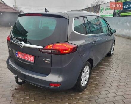 Сірий Опель Zafira Tourer, об'ємом двигуна 1.6 л та пробігом 186 тис. км за 10500 $, фото 1 на Automoto.ua