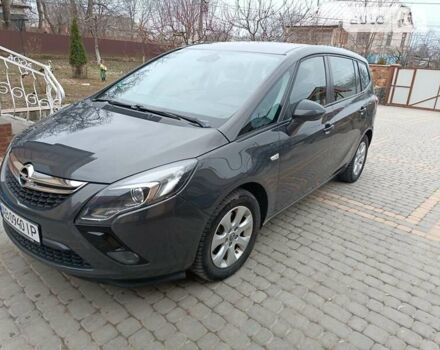 Сірий Опель Zafira Tourer, об'ємом двигуна 1.6 л та пробігом 218 тис. км за 11000 $, фото 12 на Automoto.ua