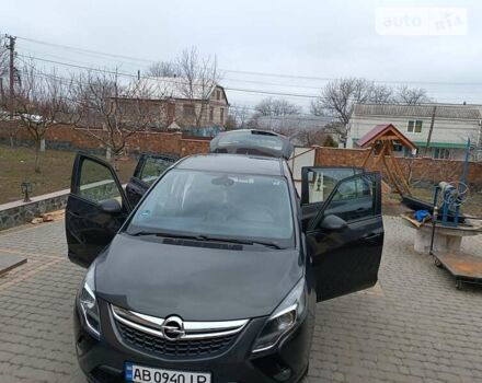 Сірий Опель Zafira Tourer, об'ємом двигуна 1.6 л та пробігом 218 тис. км за 11000 $, фото 7 на Automoto.ua