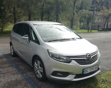 Серый Опель Zafira Tourer, объемом двигателя 2 л и пробегом 269 тыс. км за 14100 $, фото 12 на Automoto.ua