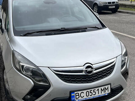 Опель Zafira Tourer 2012 у Львові на Automoto.ua Сірий Опель Zafira Tourer, об'ємом двигуна 1.6 л та пробігом 200 тис. км за 8900 $, фото 1 на Automoto.ua