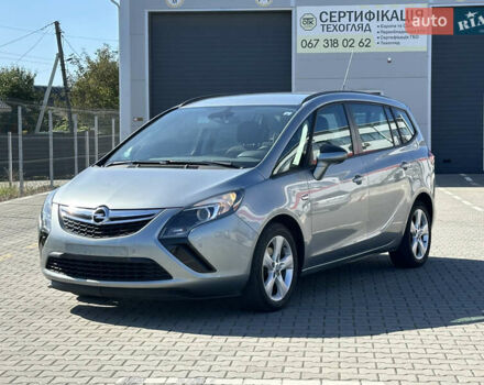 Сірий Опель Zafira Tourer, об'ємом двигуна 2 л та пробігом 227 тис. км за 8399 $, фото 1 на Automoto.ua