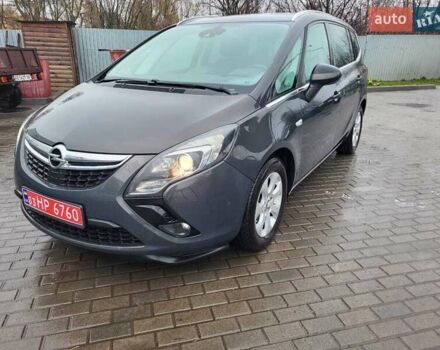 Сірий Опель Zafira Tourer, об'ємом двигуна 1.6 л та пробігом 186 тис. км за 10500 $, фото 1 на Automoto.ua