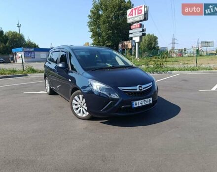 Синий Опель Zafira Tourer, объемом двигателя 2 л и пробегом 263 тыс. км за 8400 $, фото 10 на Automoto.ua
