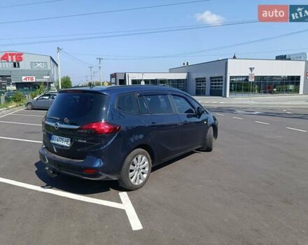 Синий Опель Zafira Tourer, объемом двигателя 2 л и пробегом 263 тыс. км за 8400 $, фото 7 на Automoto.ua