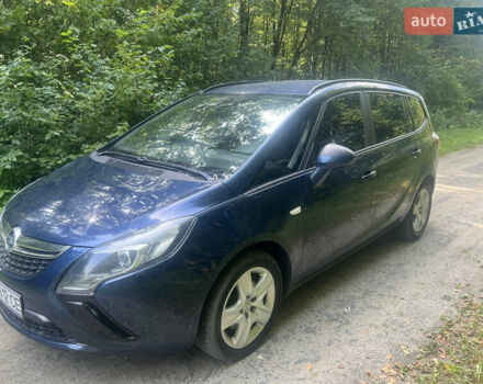 Синій Опель Zafira Tourer, об'ємом двигуна 1.96 л та пробігом 216 тис. км за 9000 $, фото 7 на Automoto.ua