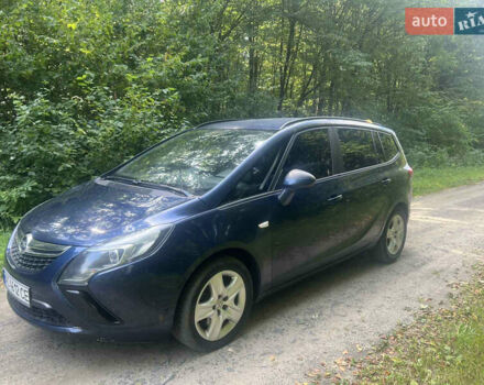 Синій Опель Zafira Tourer, об'ємом двигуна 1.96 л та пробігом 216 тис. км за 9000 $, фото 8 на Automoto.ua