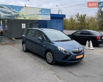 Синий Опель Zafira Tourer, объемом двигателя 2 л и пробегом 187 тыс. км за 10500 $, фото 55 на Automoto.ua