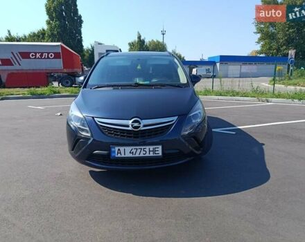 Синий Опель Zafira Tourer, объемом двигателя 2 л и пробегом 263 тыс. км за 8400 $, фото 8 на Automoto.ua