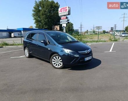 Синий Опель Zafira Tourer, объемом двигателя 2 л и пробегом 263 тыс. км за 8400 $, фото 6 на Automoto.ua
