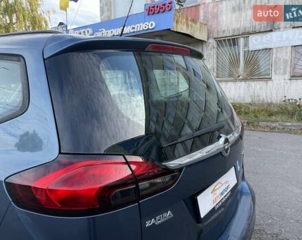 Синий Опель Zafira Tourer, объемом двигателя 2 л и пробегом 187 тыс. км за 10500 $, фото 30 на Automoto.ua