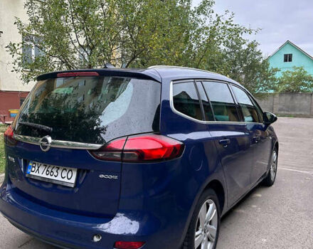 Синий Опель Zafira Tourer, объемом двигателя 2 л и пробегом 250 тыс. км за 7200 $, фото 31 на Automoto.ua