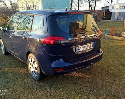 Синій Опель Zafira Tourer, об'ємом двигуна 1.6 л та пробігом 304 тис. км за 9500 $, фото 11 на Automoto.ua