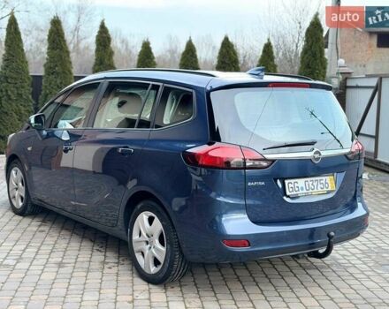 Синій Опель Zafira Tourer, об'ємом двигуна 1.6 л та пробігом 338 тис. км за 12300 $, фото 18 на Automoto.ua