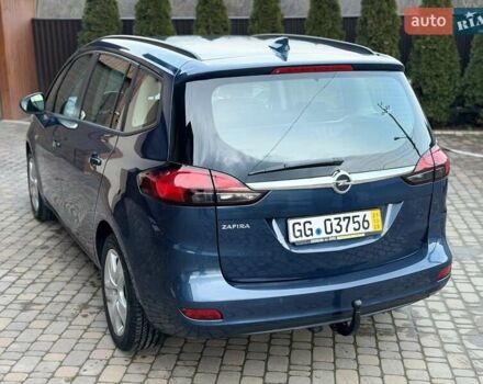 Синій Опель Zafira Tourer, об'ємом двигуна 1.6 л та пробігом 338 тис. км за 12300 $, фото 16 на Automoto.ua