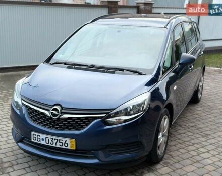 Синій Опель Zafira Tourer, об'ємом двигуна 1.6 л та пробігом 338 тис. км за 12300 $, фото 6 на Automoto.ua