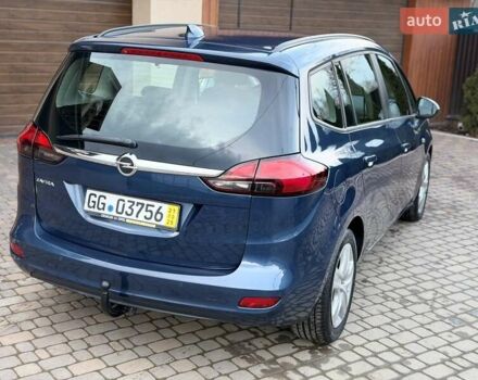 Синій Опель Zafira Tourer, об'ємом двигуна 1.6 л та пробігом 338 тис. км за 12300 $, фото 12 на Automoto.ua