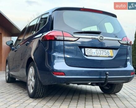 Синій Опель Zafira Tourer, об'ємом двигуна 1.6 л та пробігом 338 тис. км за 12300 $, фото 17 на Automoto.ua