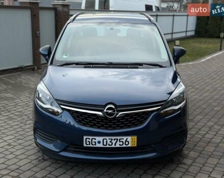 Синій Опель Zafira Tourer, об'ємом двигуна 1.6 л та пробігом 338 тис. км за 12300 $, фото 4 на Automoto.ua