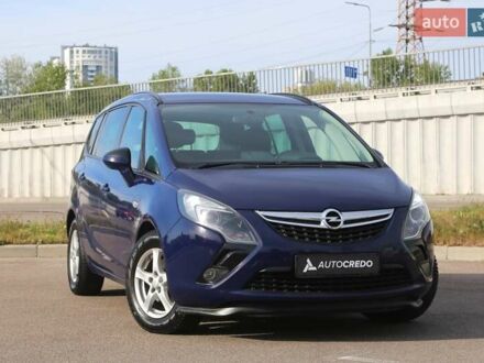 Опель Zafira Tourer 2014 в Киеве на Automoto.ua Синий Опель Zafira Tourer, объемом двигателя 1.6 л и пробегом 173 тыс. км за 9000 $, фото 1 на Automoto.ua