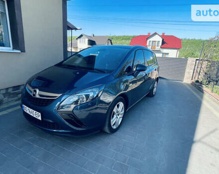 Синій Опель Zafira Tourer, об'ємом двигуна 1.6 л та пробігом 194 тис. км за 10750 $, фото 1 на Automoto.ua