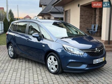 Синій Опель Zafira Tourer, об'ємом двигуна 1.6 л та пробігом 338 тис. км за 12300 $, фото 1 на Automoto.ua