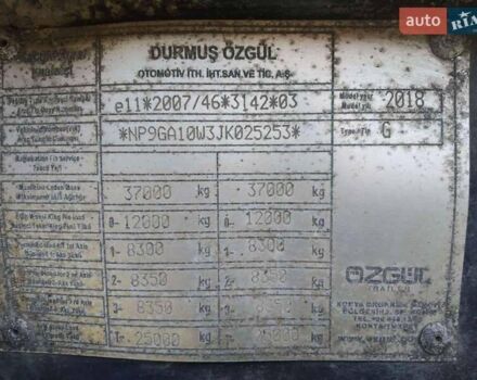 Оранжевый Озгул Полуприцеп-зерновоз, объемом двигателя 0 л и пробегом 0 тыс. км за 4900 $, фото 7 на Automoto.ua