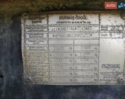 Оранжевый Озгул Полуприцеп-зерновоз, объемом двигателя 0 л и пробегом 0 тыс. км за 4900 $, фото 5 на Automoto.ua