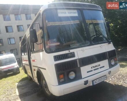Белый ПАЗ 32054, объемом двигателя 4.75 л и пробегом 500 тыс. км за 4300 $, фото 1 на Automoto.ua