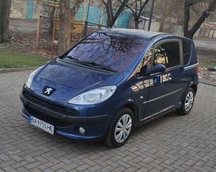 Синий Пежо 1007, объемом двигателя 1.36 л и пробегом 160 тыс. км за 4999 $, фото 1 на Automoto.ua
