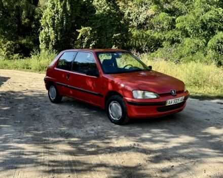 Красный Пежо 106, объемом двигателя 1 л и пробегом 320 тыс. км за 999 $, фото 1 на Automoto.ua